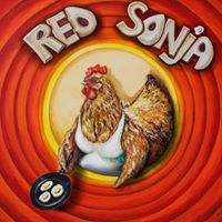 Omeletshop - Red Sonja logo